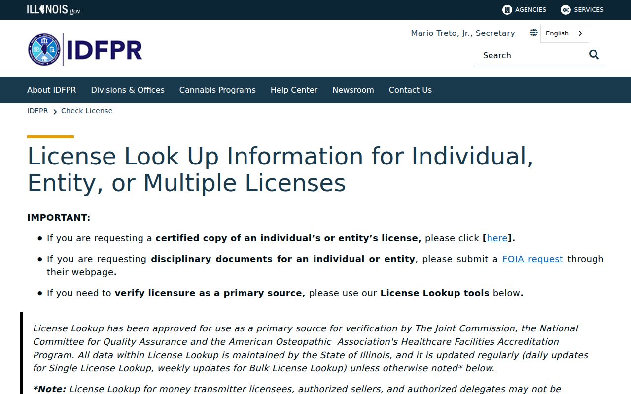 Schaumburg residents directory Illinois professional license lookup